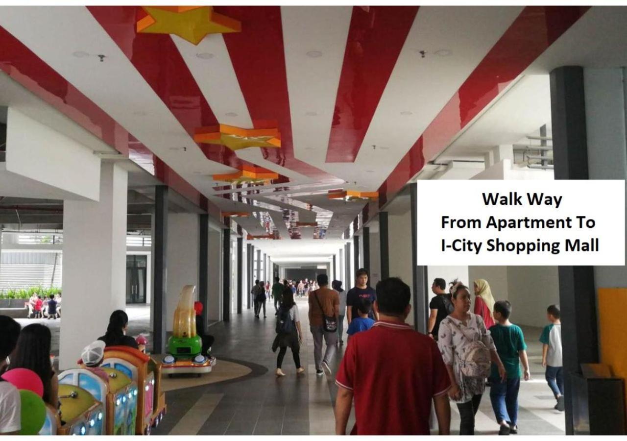 I City Residence, 2 Bedroom 4-7 Pax Unit, Walking To Theme N Water Park & Shopping Mall Shah Alam Eksteriør bilde